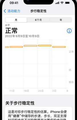 仙居iPhone手机维修如何在iPhone开启'步行稳定性通知'