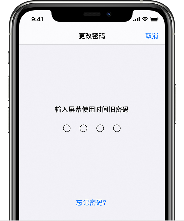 仙居苹果手机维修分享iOS 14 忘记屏幕使用时间密码怎么办 